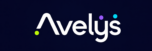 logo moderne avelys sur fond indigo